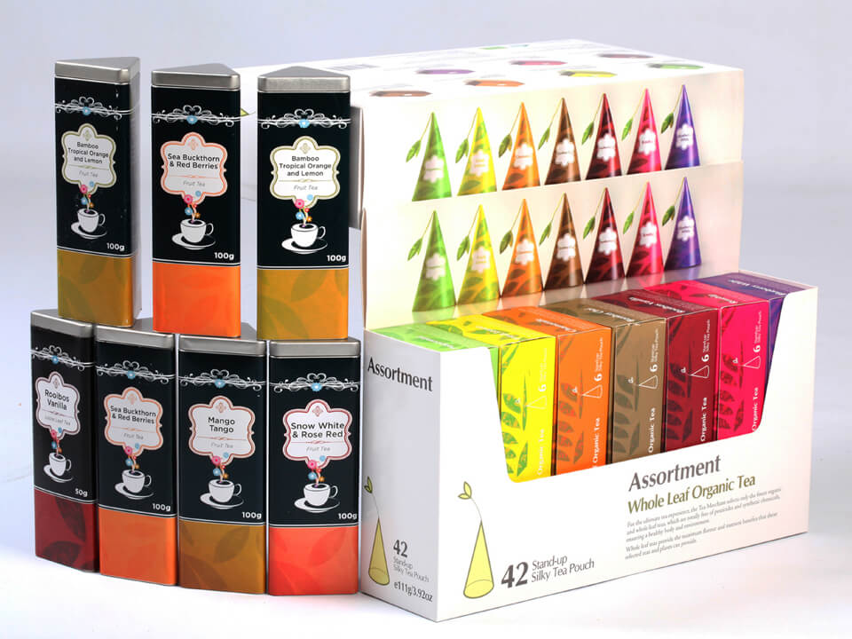 Tea Merchant - Assortment Whole Leaf Organic Tea