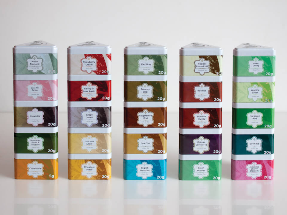 Tea Merchant - Various Flavoured Tea 20g Triangle Pods
