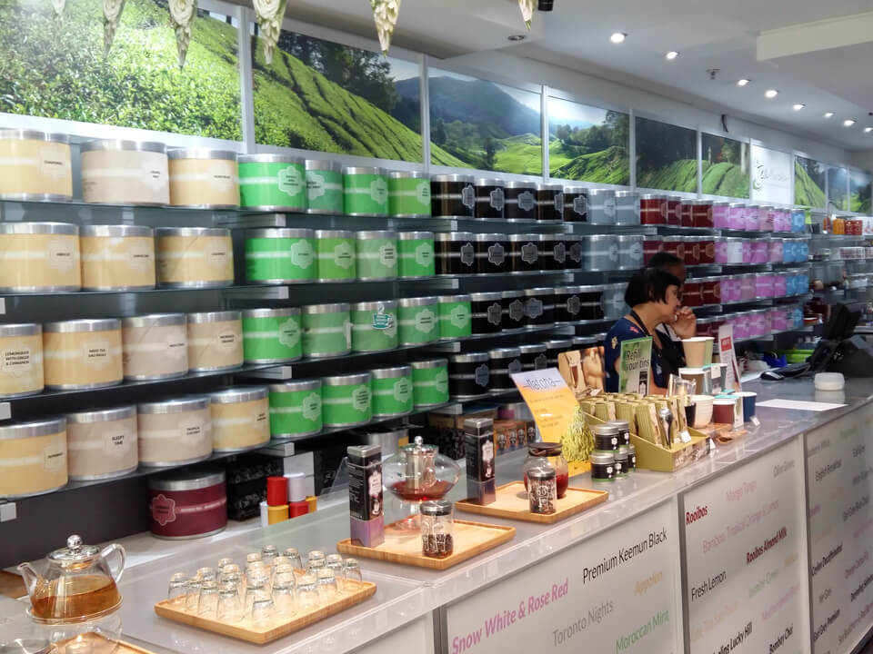 Tea Merchant - Shop Assortment Display