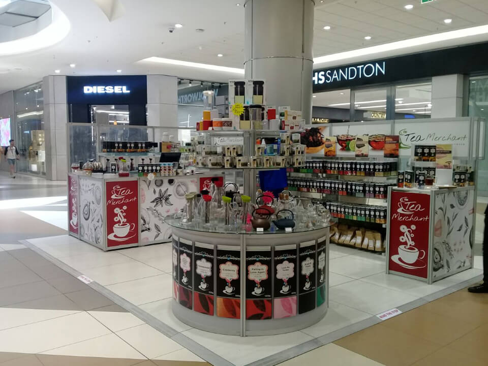 Tea Merchant - Sandton Pop Up Stand