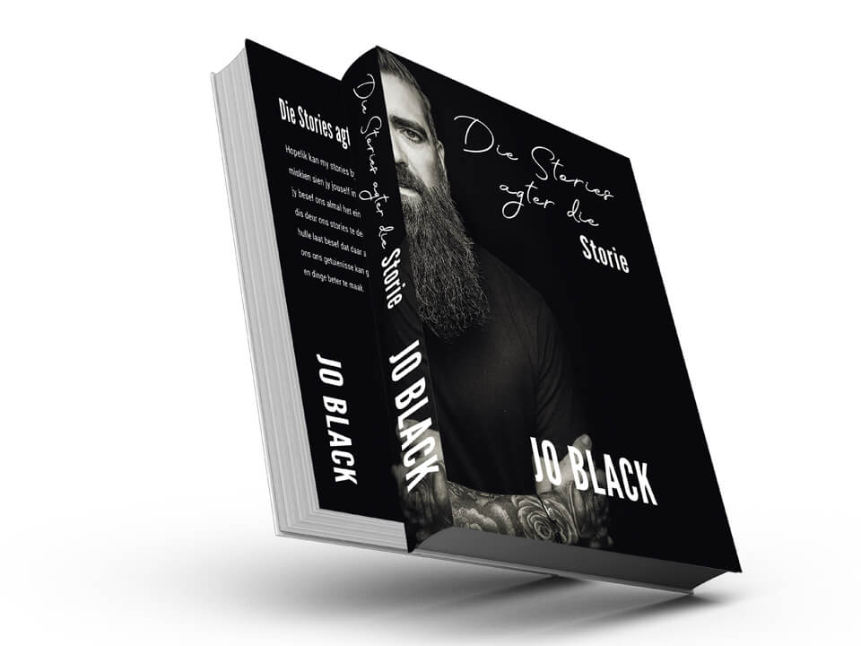Jo Black "Stories agter die storie" Cover