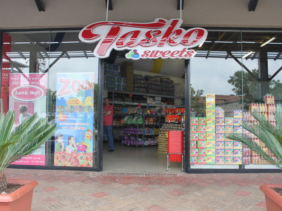 Tasko Sweets Shop Front